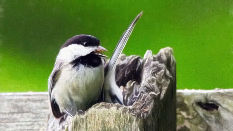 chickadee birdhouse